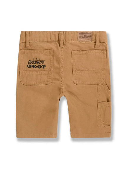 Boys Mechanics Shorts Brown
