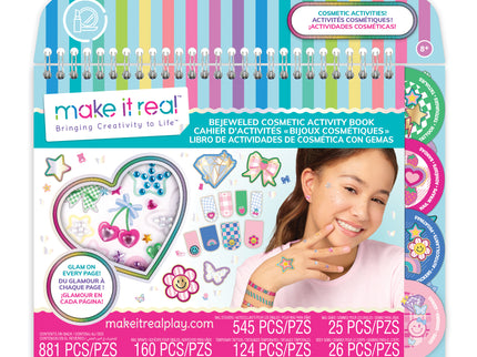 Bejeweled Cosmetic Activity Book