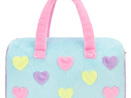 Hearts Color Block Duffel Bag