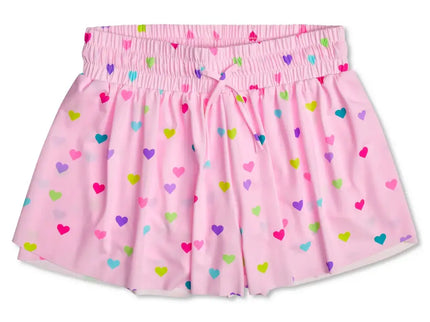 Heart Confetti Butterfly Shorts