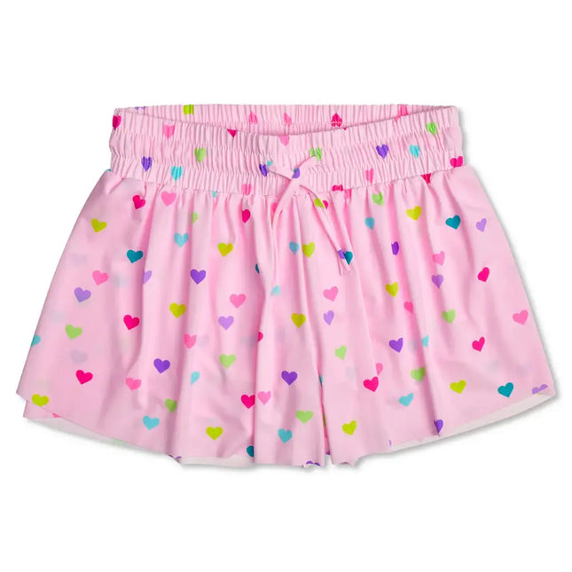 Heart Confetti Butterfly Shorts