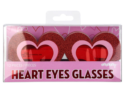 Valentine Glasses - Set of 12