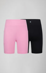 Girls Biker Shorts - 2 Pack