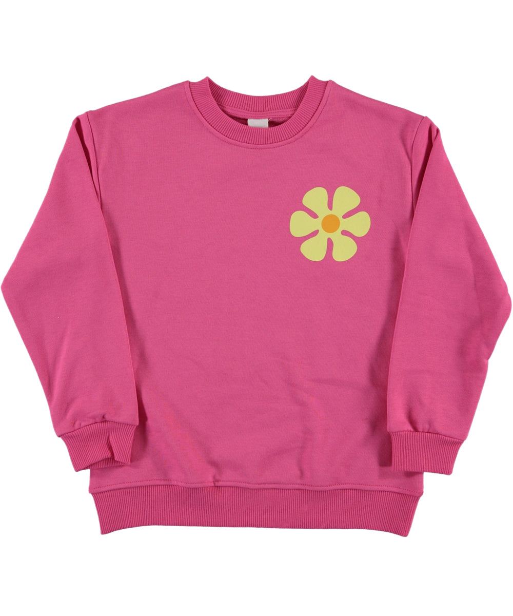 Pink All you Need is Love Crew Neck