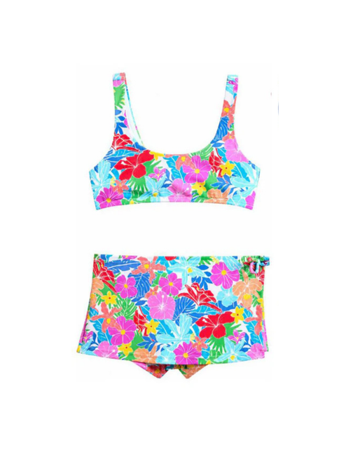 Tropical Skort Two Piece