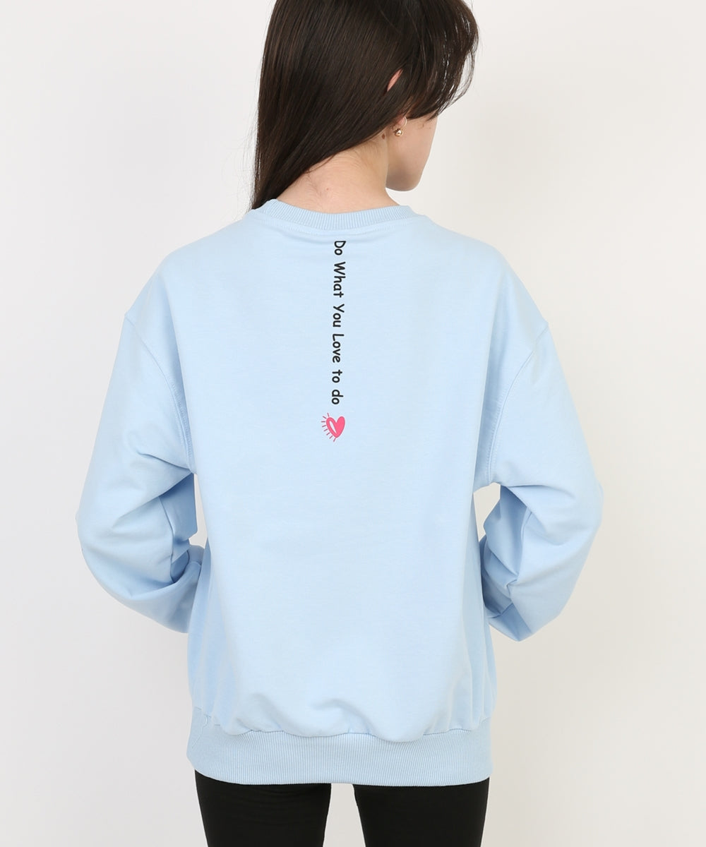 Blue World Breaker Oversized Sweatshirt