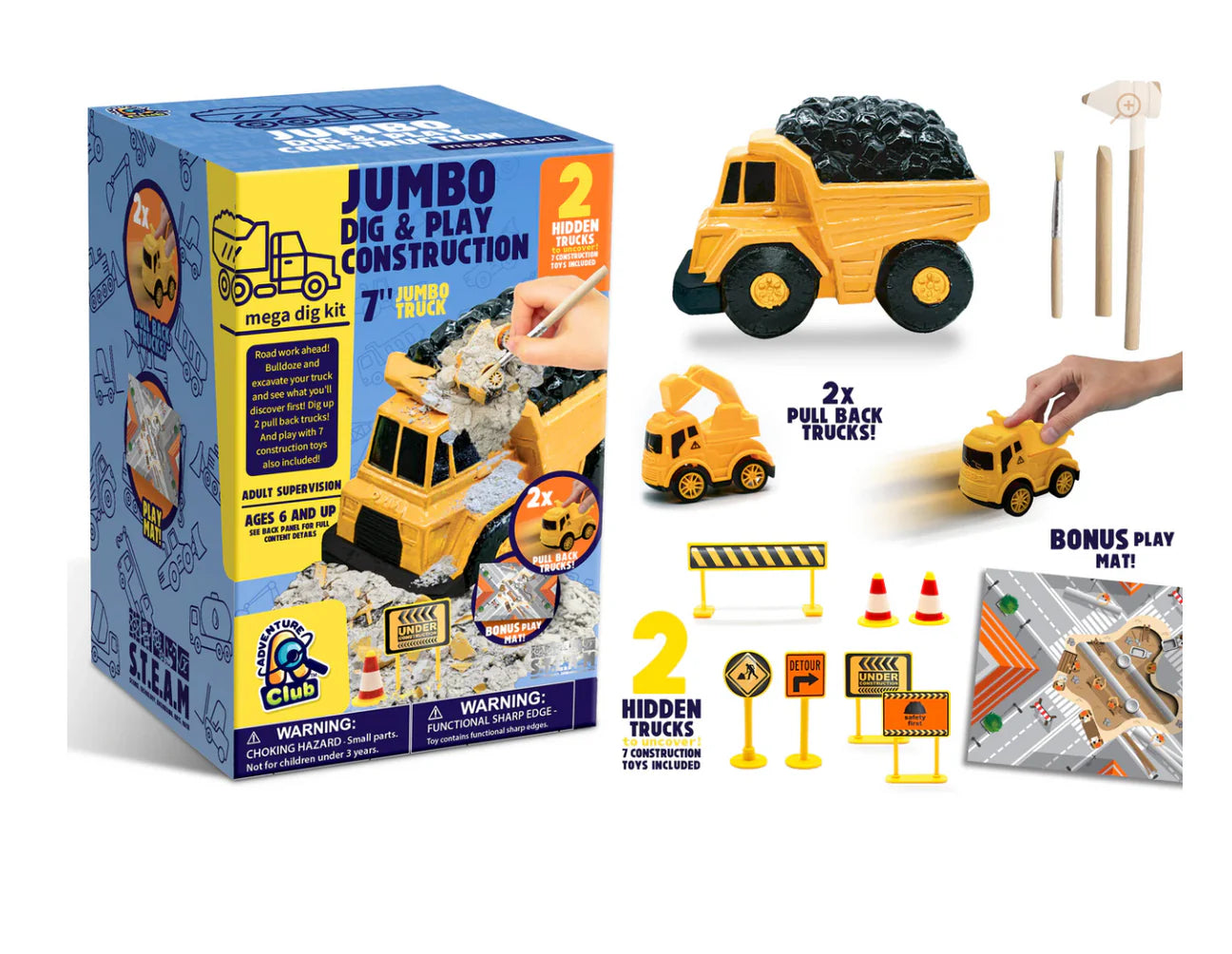 Jumbo Dig & Play Construction Kit