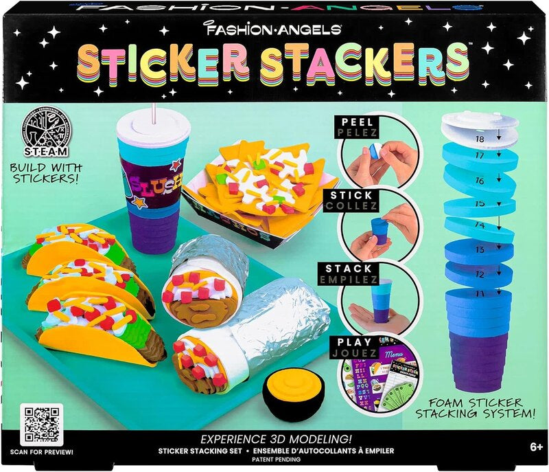 Taco and Burritos Sticker Stackers