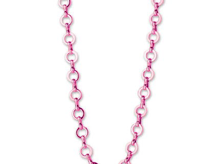 Pink Chain Choker Necklace