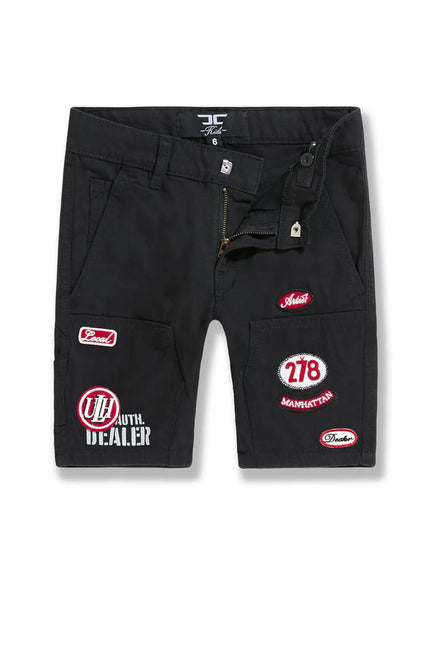 Boys Mechanics Shorts Black