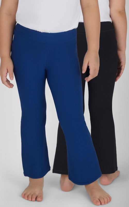 Ribbed Cutie Flare Pants 2-Pack