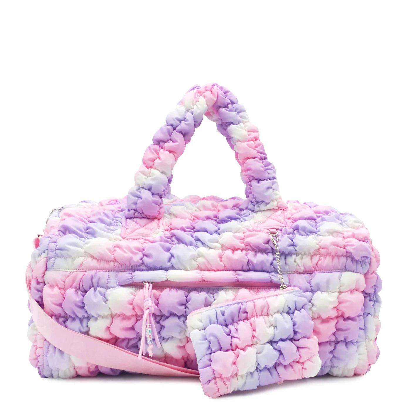 Quilted Scrunchies Large Duffle - Multi