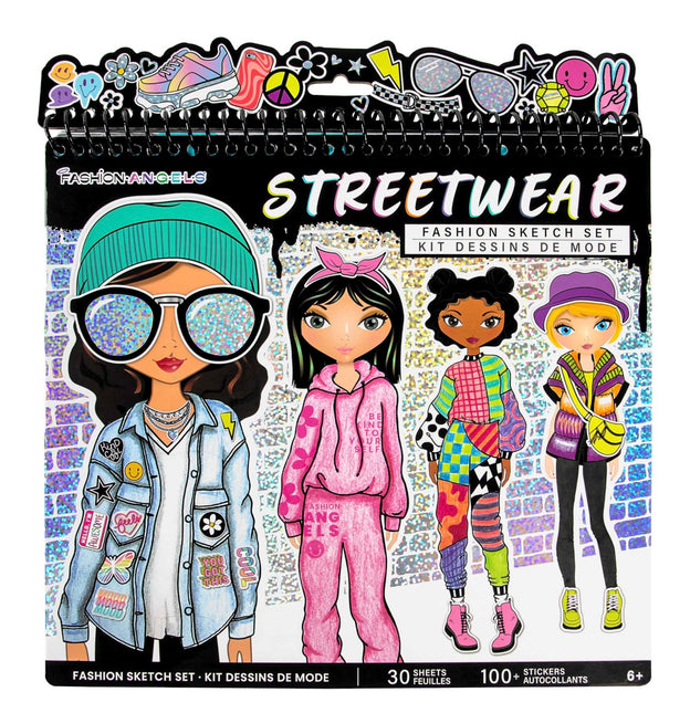 Streetwear Fashion Sketch Set