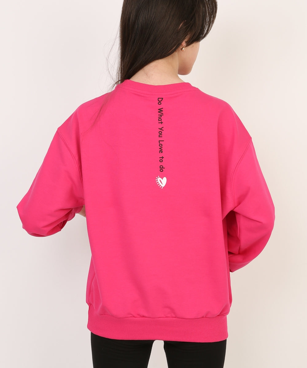 Pink World Breaker Oversized Sweatshirt