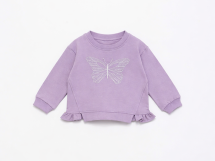 Butterfly Ruffle Top