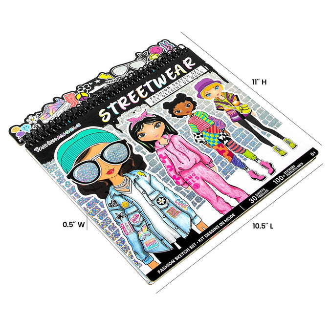 Streetwear Fashion Sketch Set