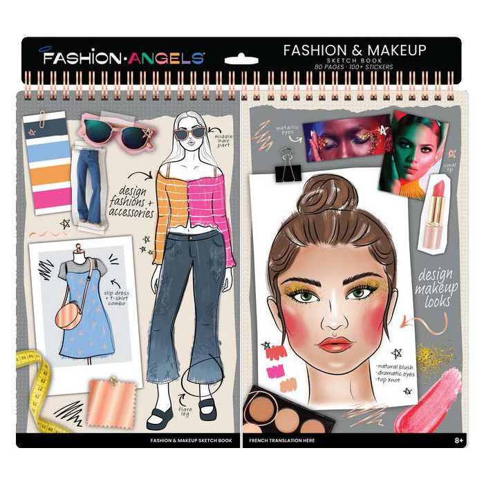 Fashion & Makeup Sketch Set