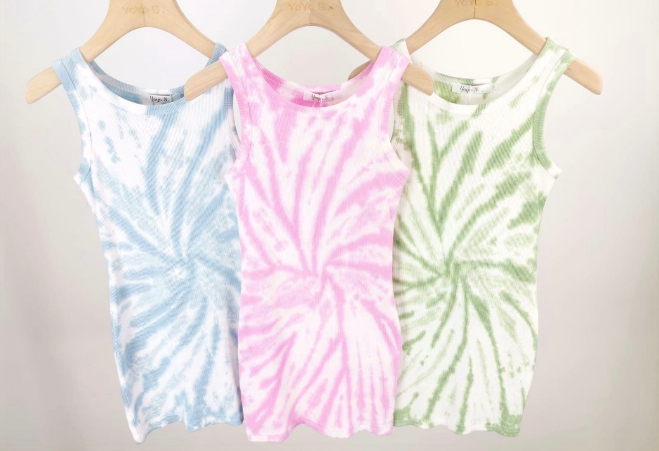Tie Dye Ribbed Dress