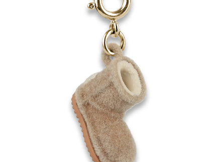 Gold Furry Bootie Charm