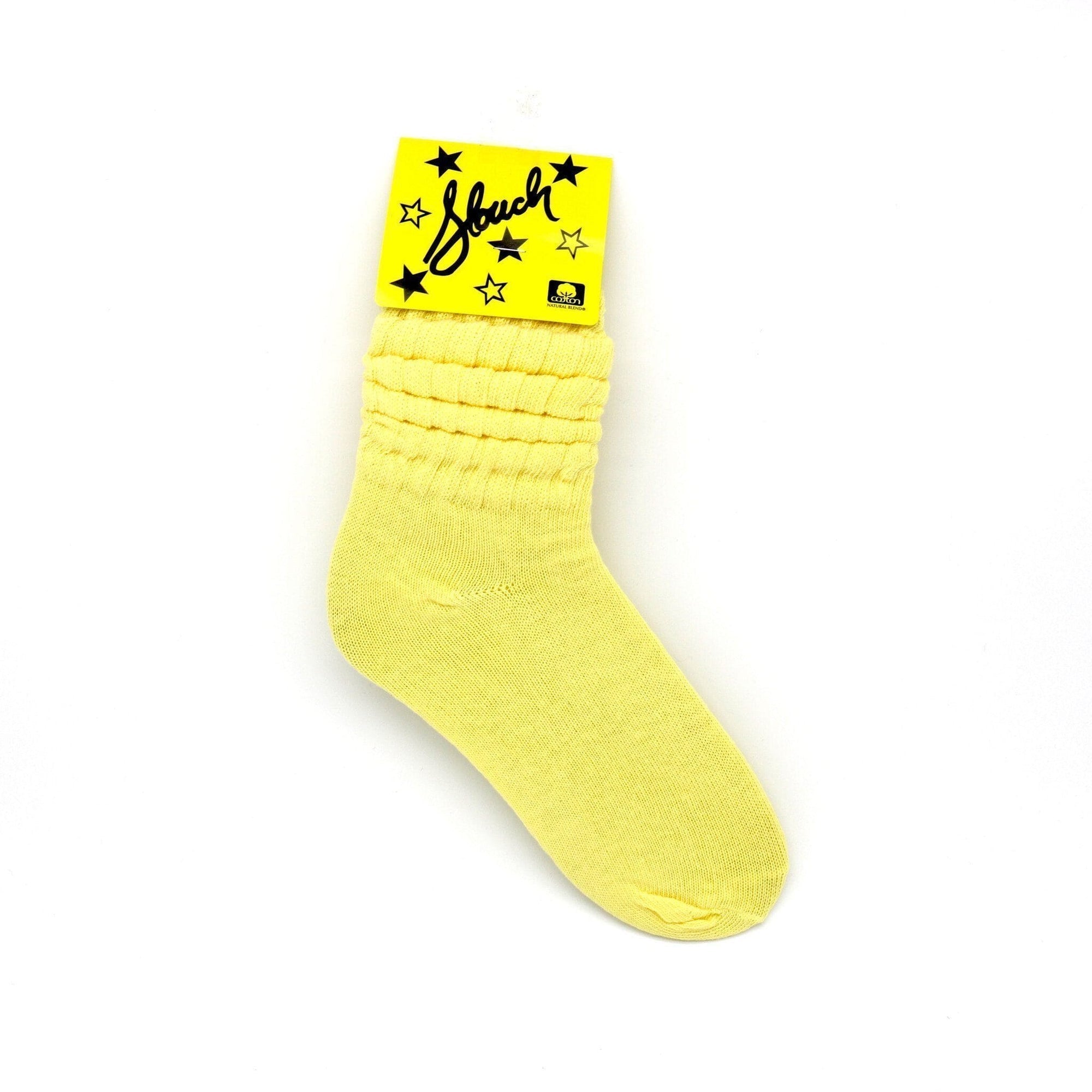Yellow Slouch Socks - Kids