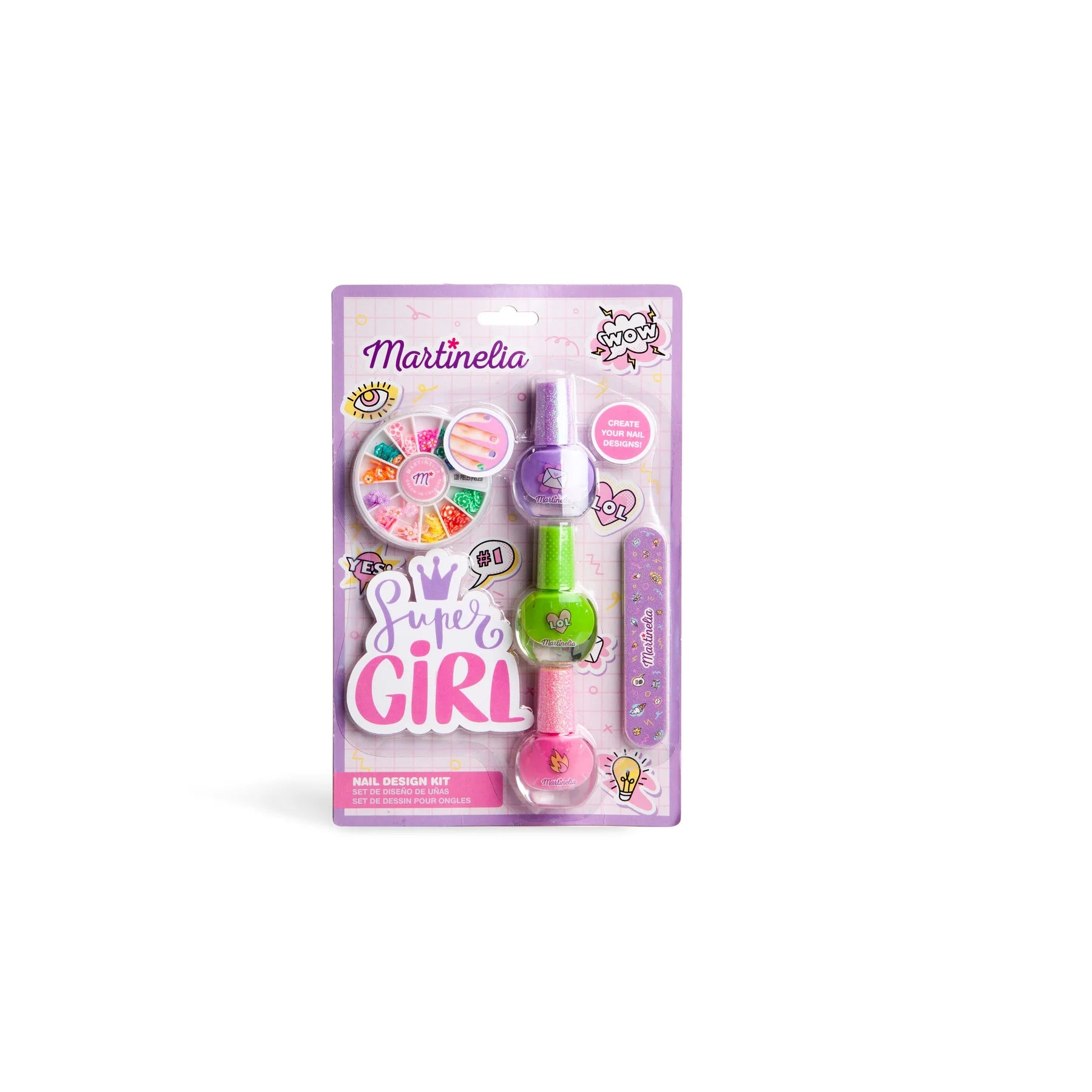Super Girl Nail Design Kit