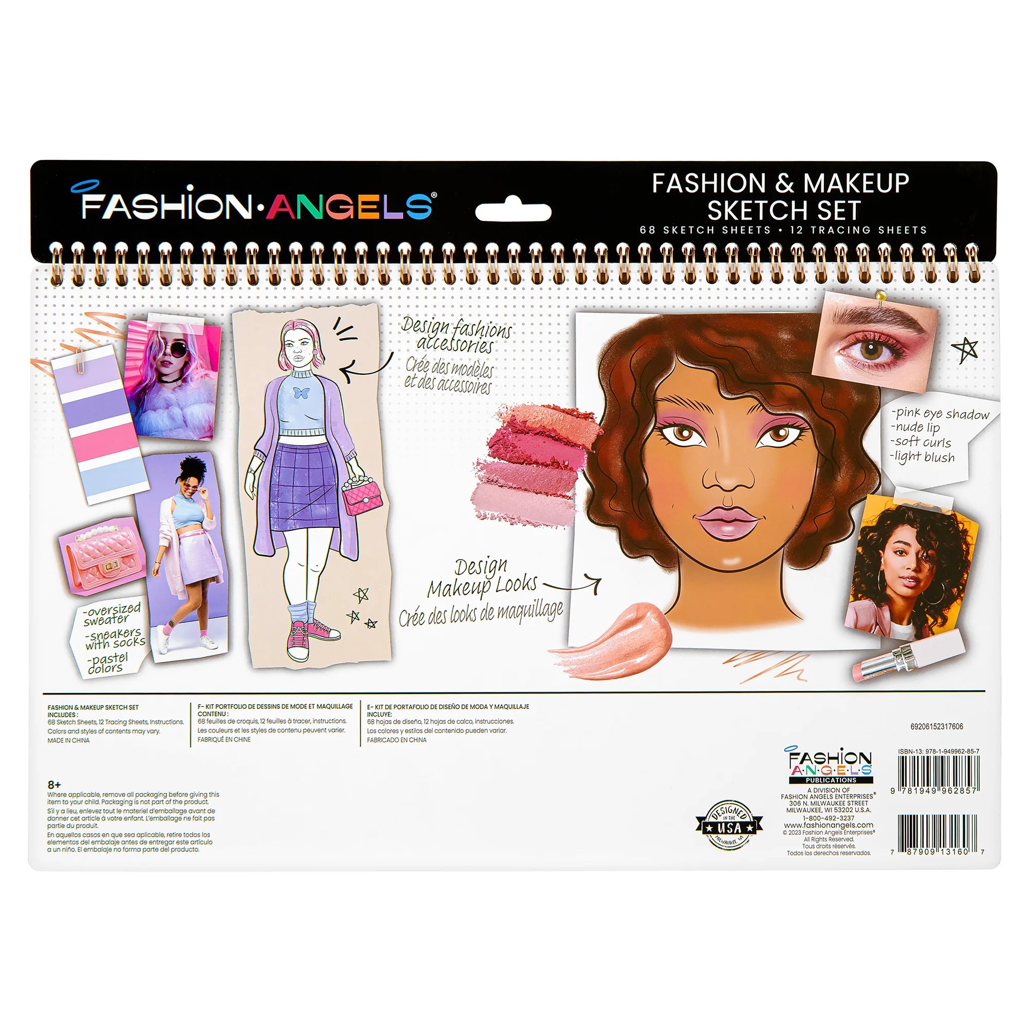 Fashion & Makeup Sketch Set