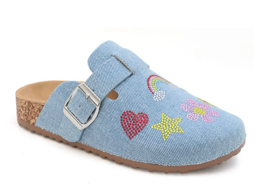 Rainbow Spark Clogs