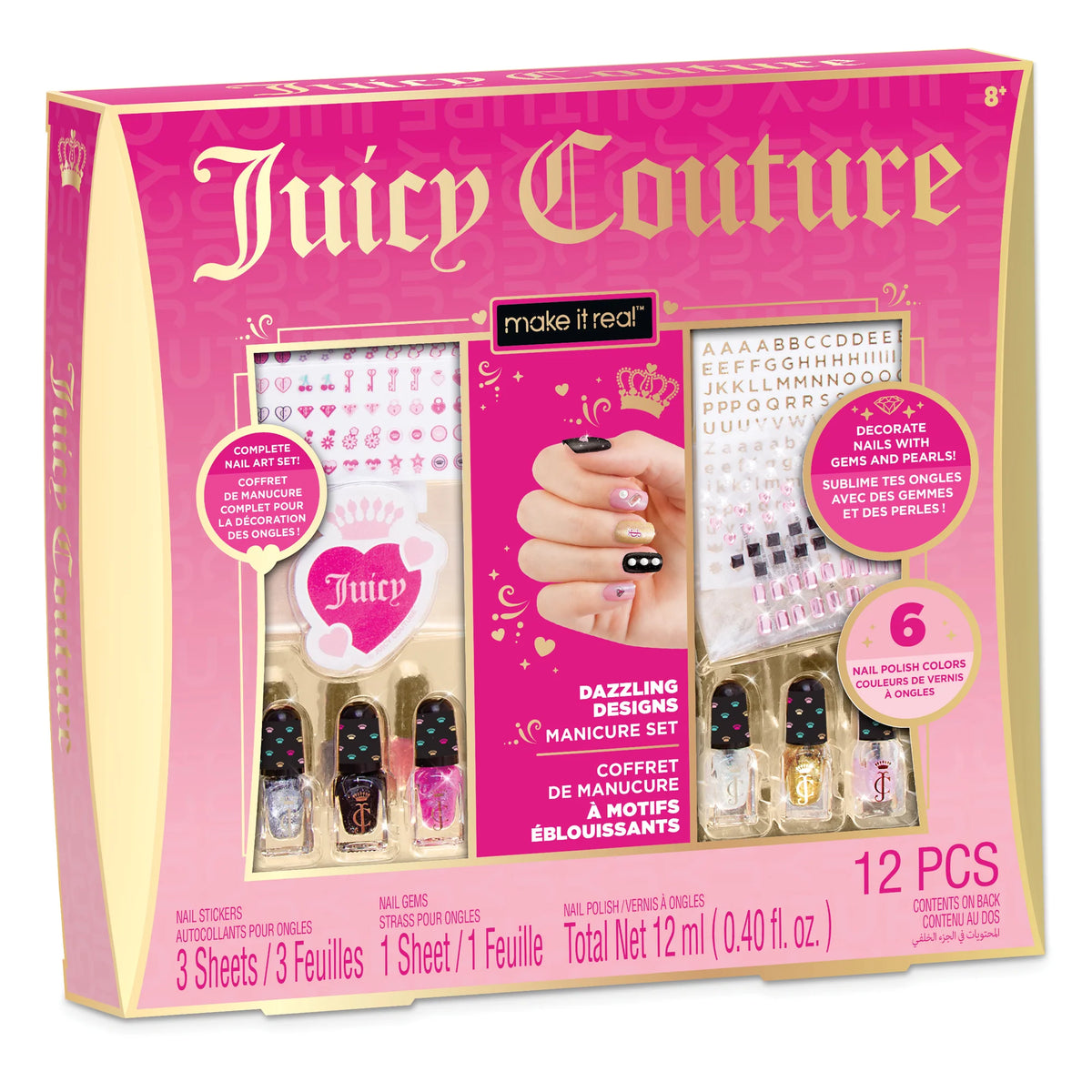 JUICY COUTURE™ DAZZLING DESIGNS MANICURE SET