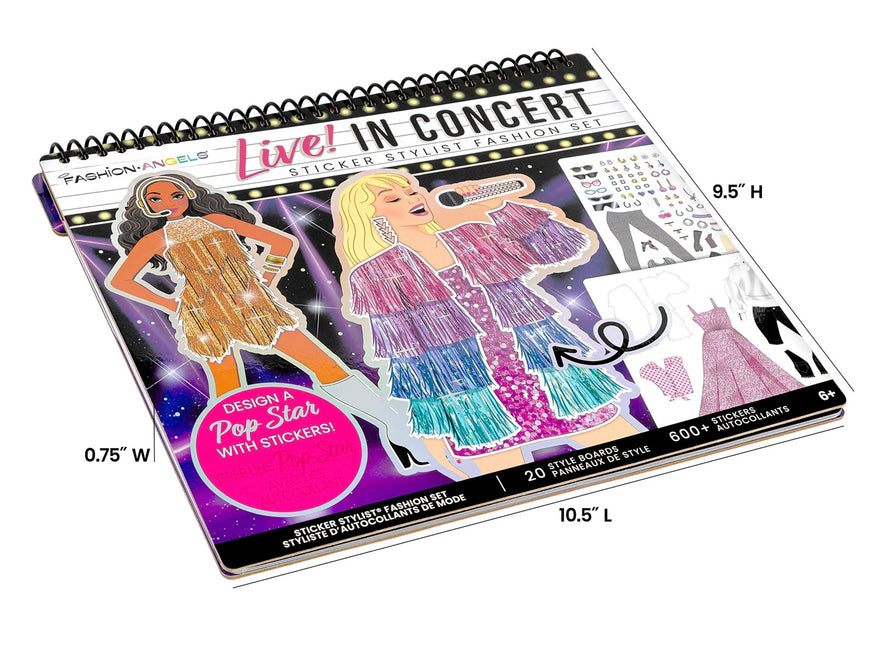 Live ! In Concert Sticker Stylist