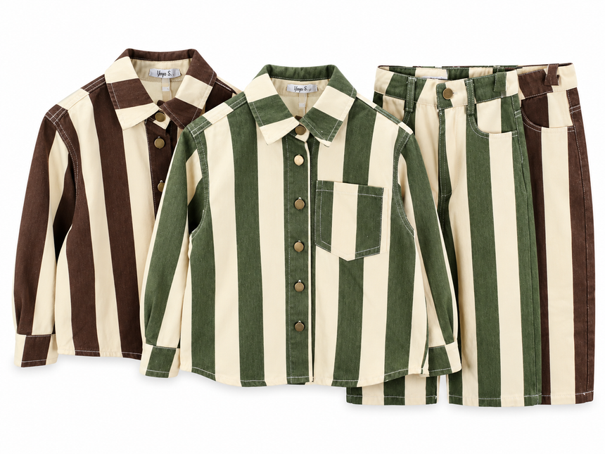 The Retro Stripe Set