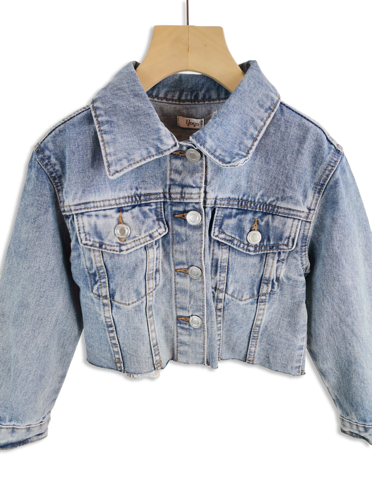 Sparkle Heart Denim Jacket