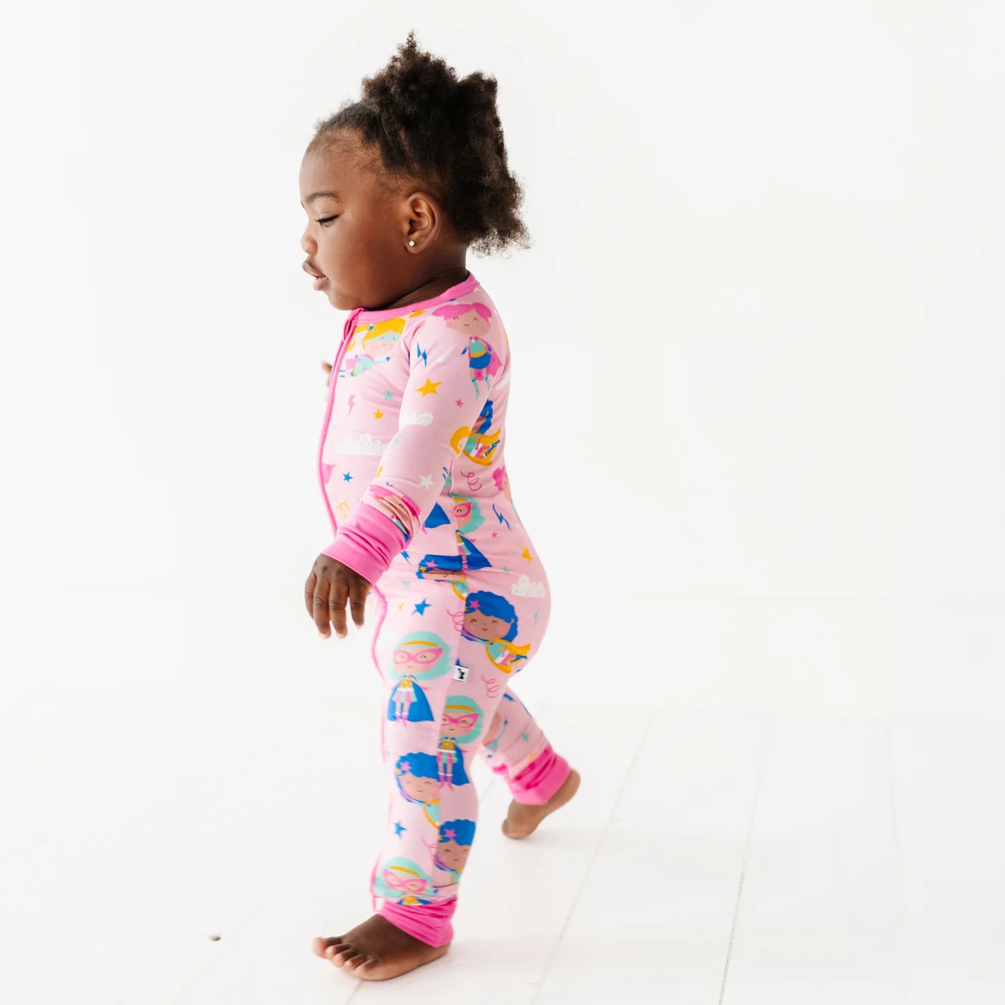 Cozy & Courageous Superhero Convertible Footie