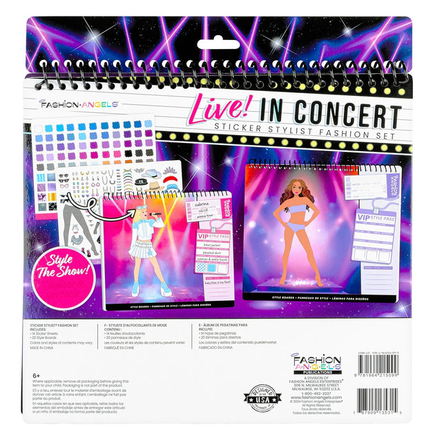 Live ! In Concert Sticker Stylist
