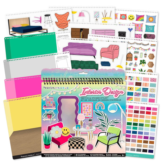 Interior Design Sketch & Sticker Stylist