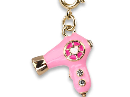 Gold Hair Dryer Charm