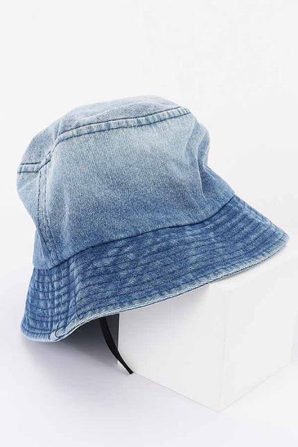 Denim Ombre Kids Bucket Hat