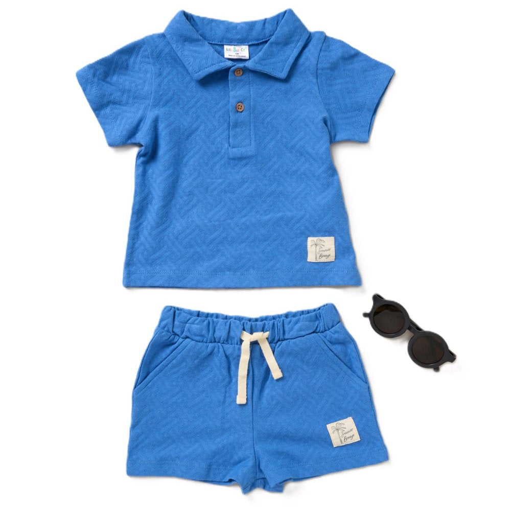 Ocean Breeze Polo Set (with Sunglasses)
