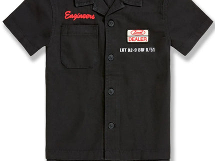 Boys Mechanics Top Black