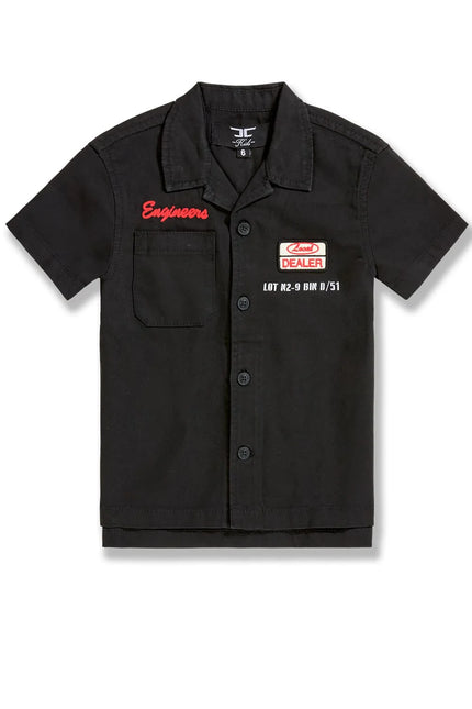 Boys Mechanics Top Black