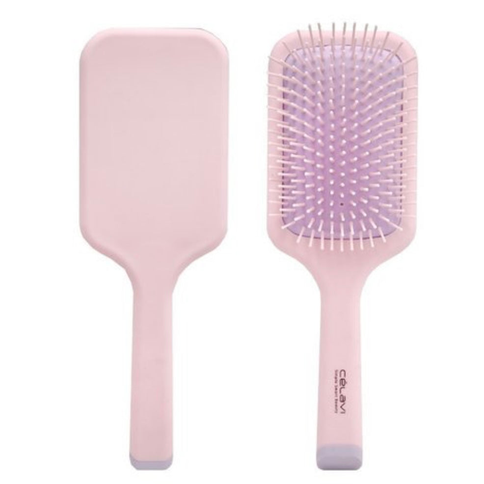Pure Shimmer Pink Paddle Hair Brush