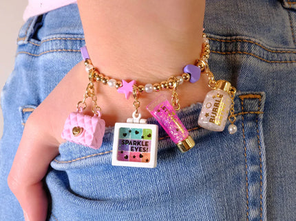 Gold Pink Purse