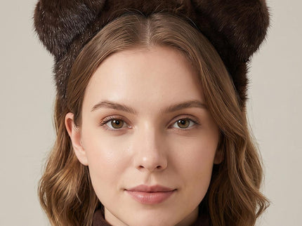Plush Animal Ear Headband