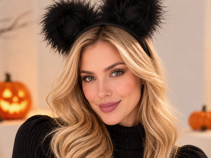 Faux Fur Cat Ears Headband