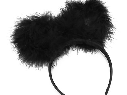Faux Fur Cat Ears Headband