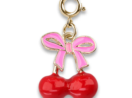 Gold Cherries Charm