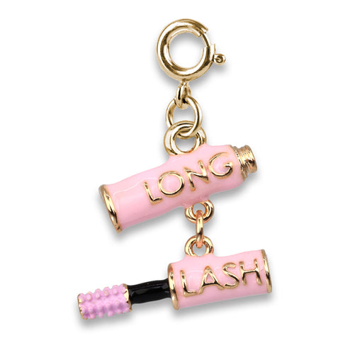 Gold Mascara Charm