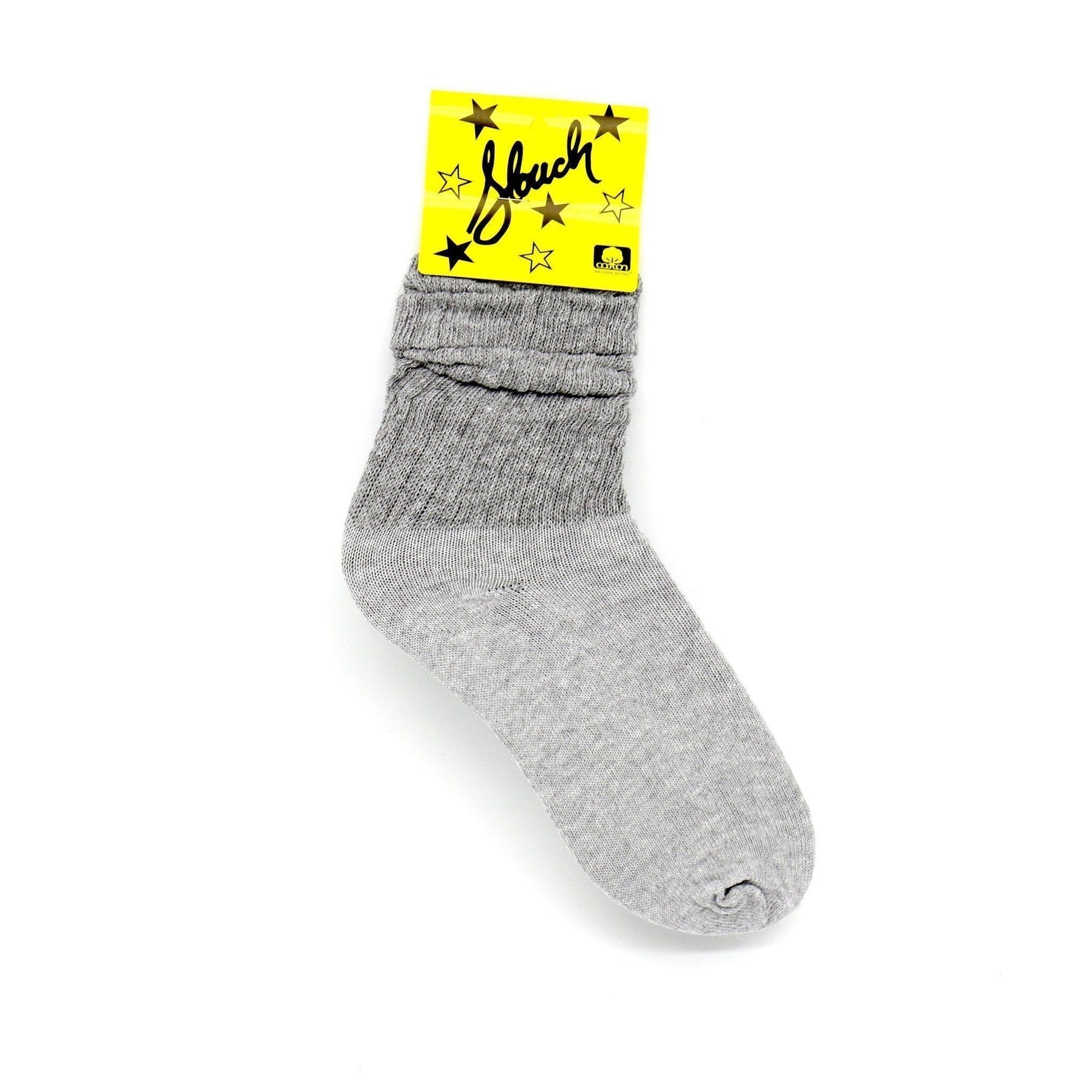 Grey Slouch Socks - Kids
