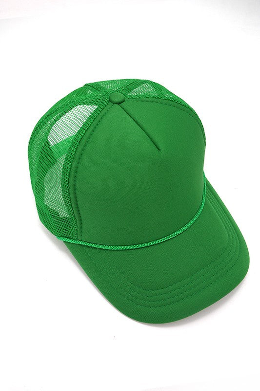 Trucker Hat | Big Kids/Adults Green