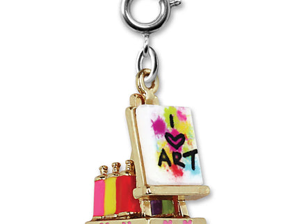 I Love Art Charm