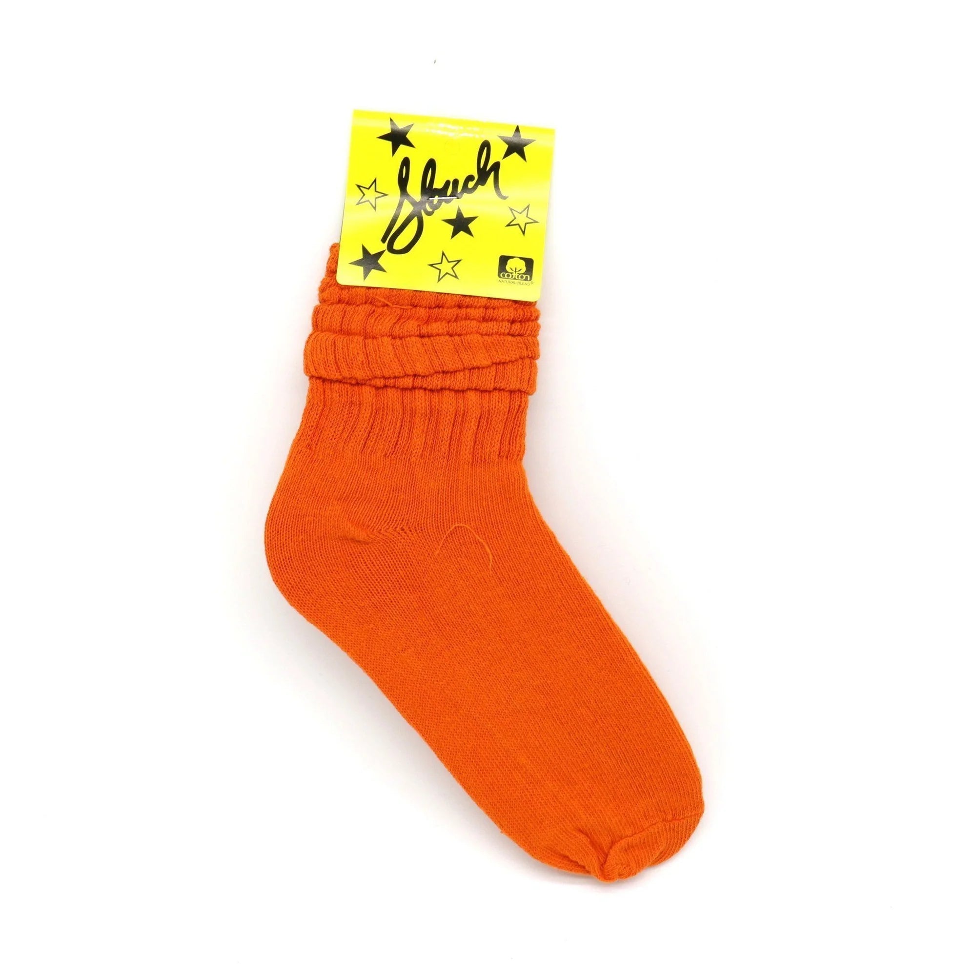 Orange Slouch Socks